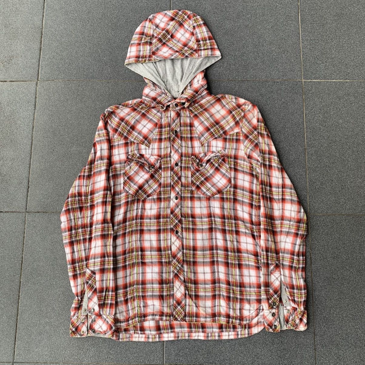 If Six Was Nine Nicole Club For Men Hoded Flannel Size US M / EU 48-50 / 2 - 2 Thumbnail