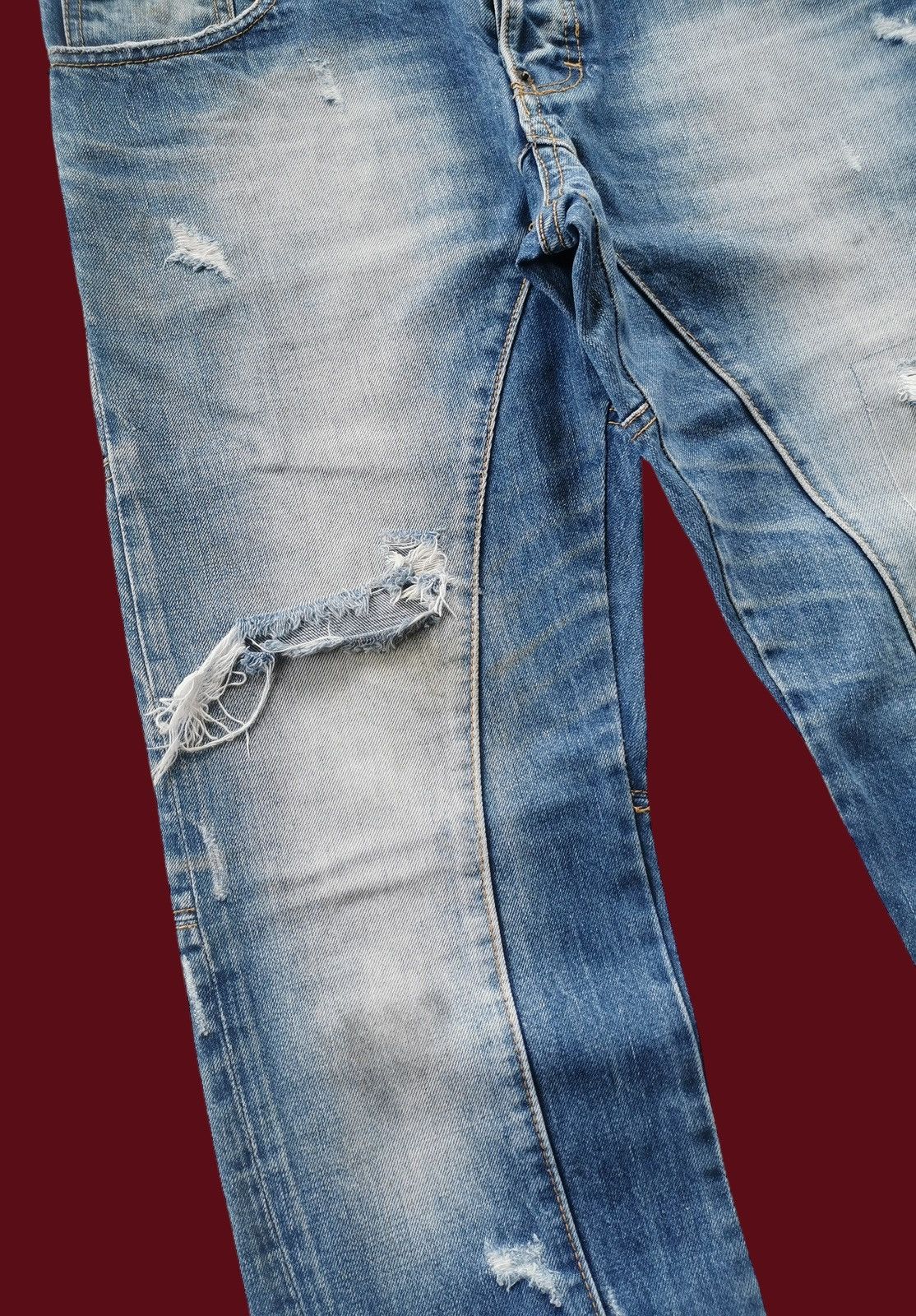 Dsquared2 Y2K Dsquared2 Punk Opium Vintage Jeans Made in Italy Size US 32 / EU 48 - 5 Thumbnail