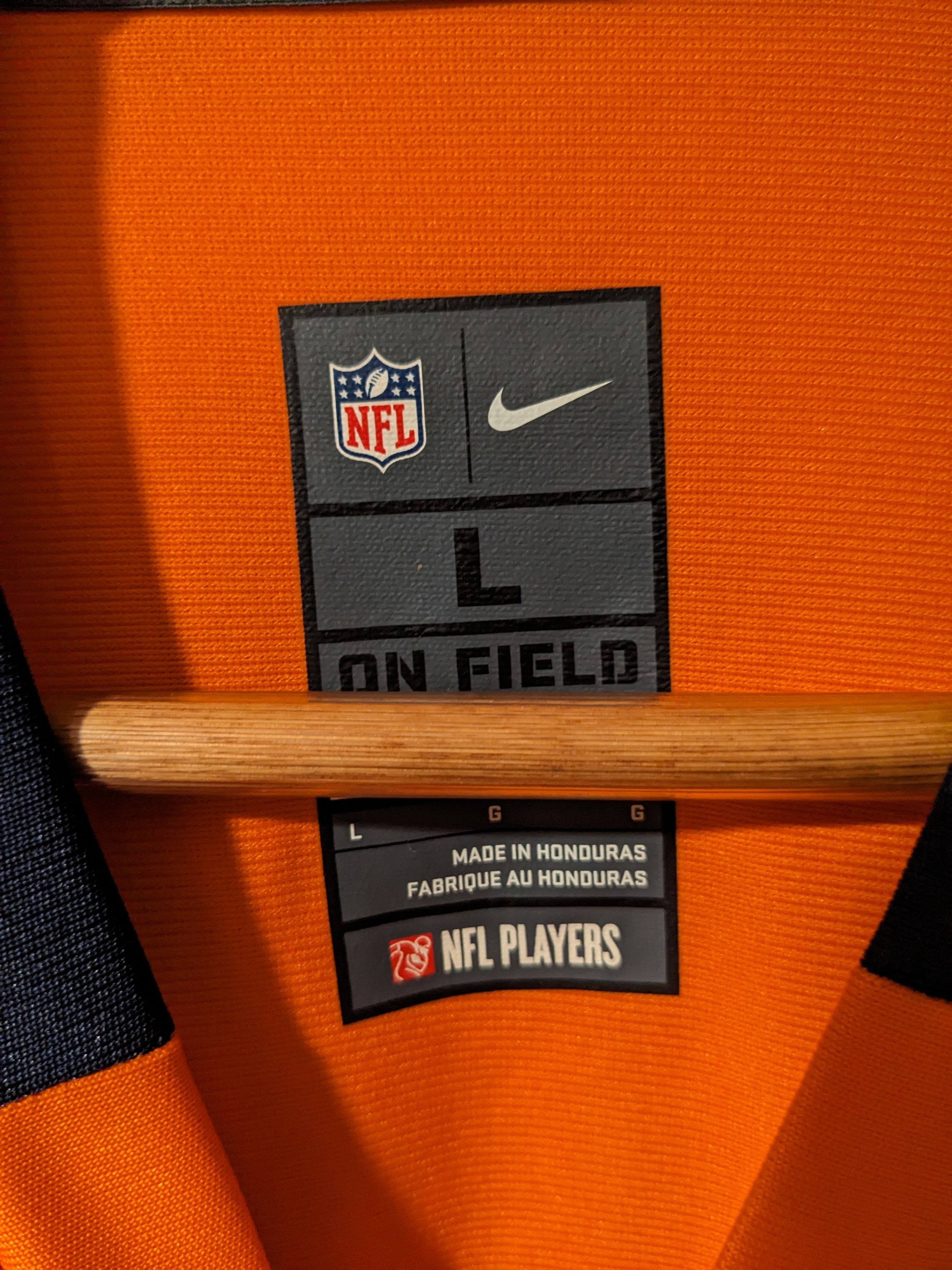 NFL Denver Broncos Wes Welker NFL Football Nike Large Jersey Size US L / EU 52-54 / 3 - 4 Thumbnail