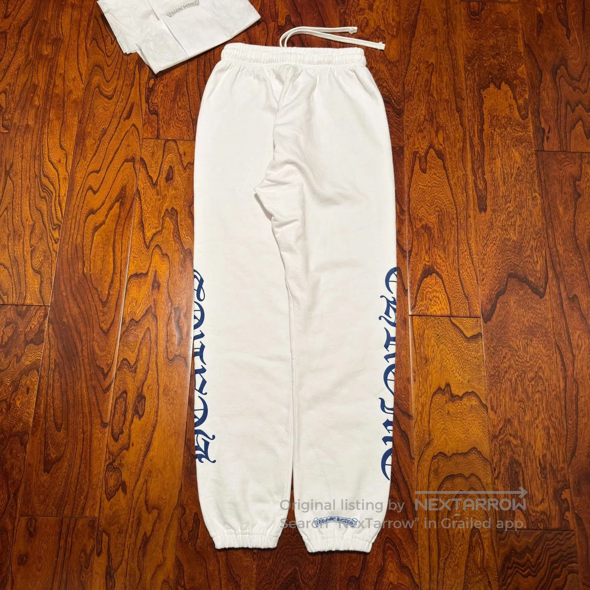 Chrome Hearts chrome hearts white blue sweatpants. Size US 26 / EU 42 - 2 Thumbnail