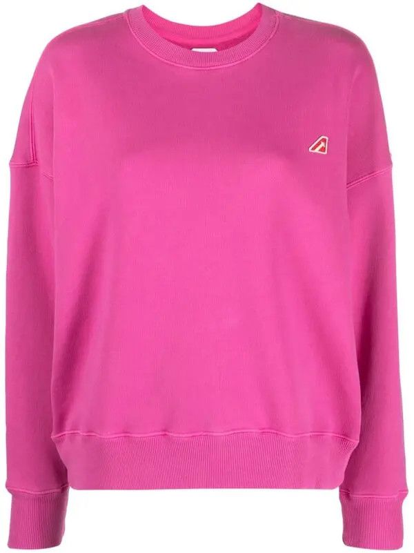 AUTRY o1y0725 Crewneck Sweatshirt in Fuchsia Size L / US 10 / IT 46 - 1 Thumbnail