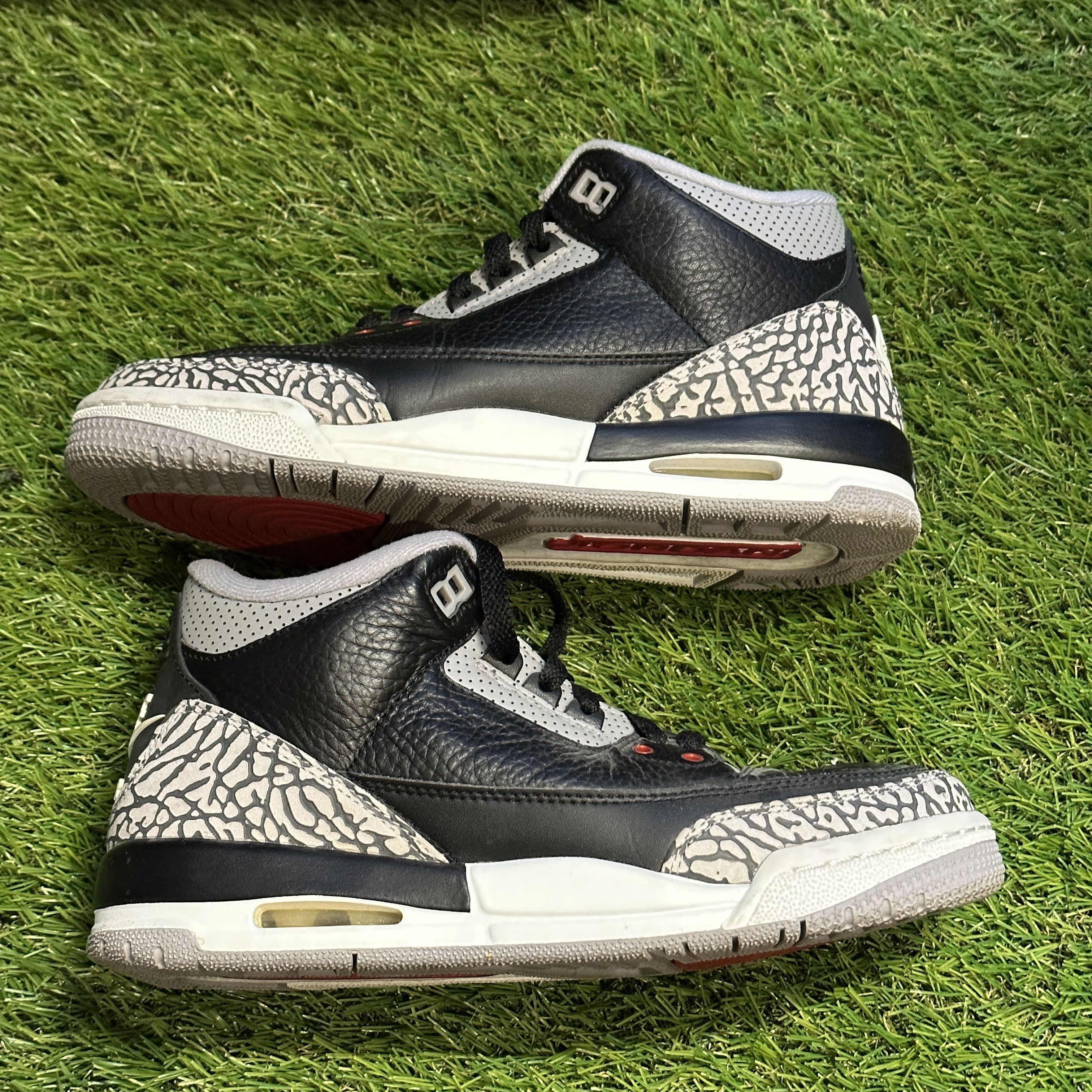 Nike Air Jordan 3 Retro Black Cement (GS) - 854261 001