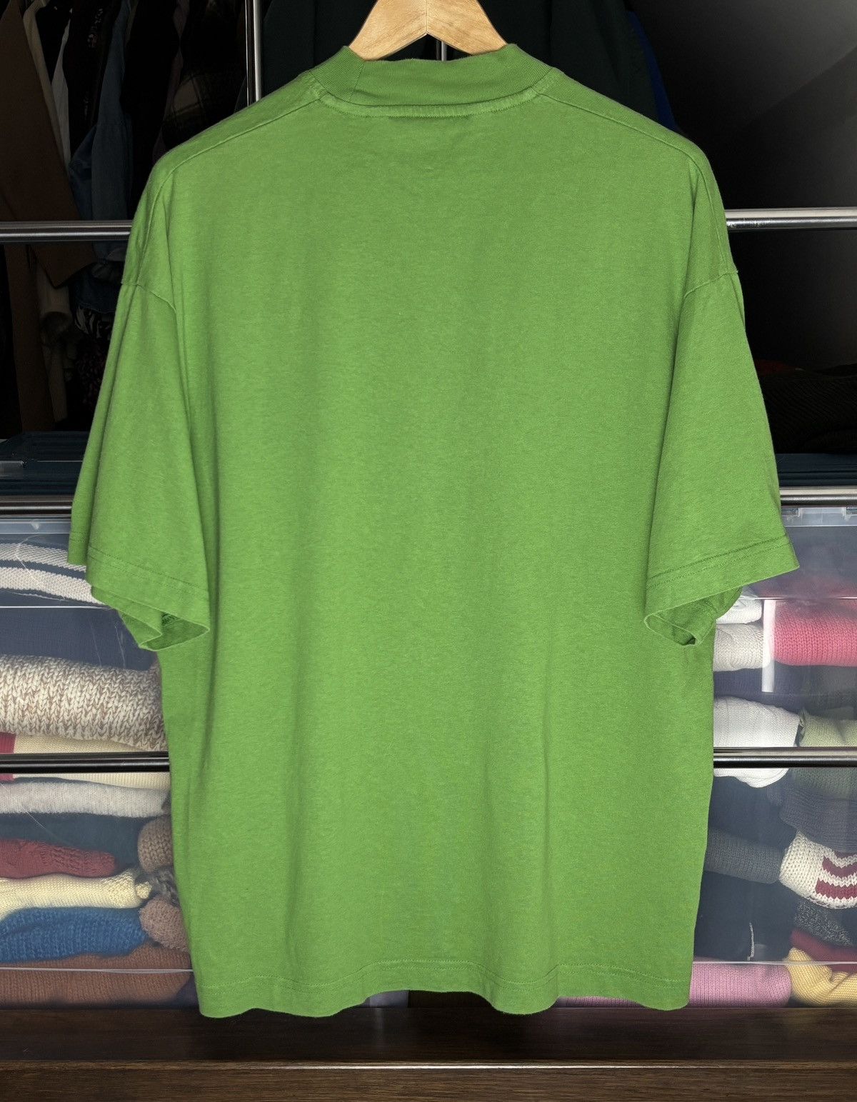 Palm Angels Palm Angels Heart Graffiti Spray Oversized Tee Size US S / EU 44-46 / 1 - 4 Thumbnail