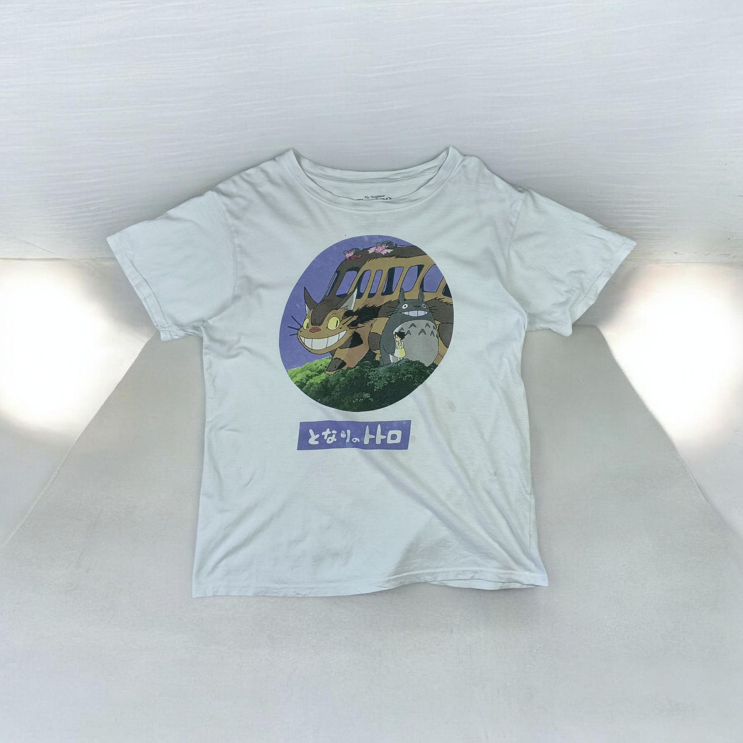 Anime Vintage Y2K STUDIO GHIBLI Anime My Neighbour Totoro T-Shirt Size US M / EU 48-50 / 2 - 1 Thumbnail