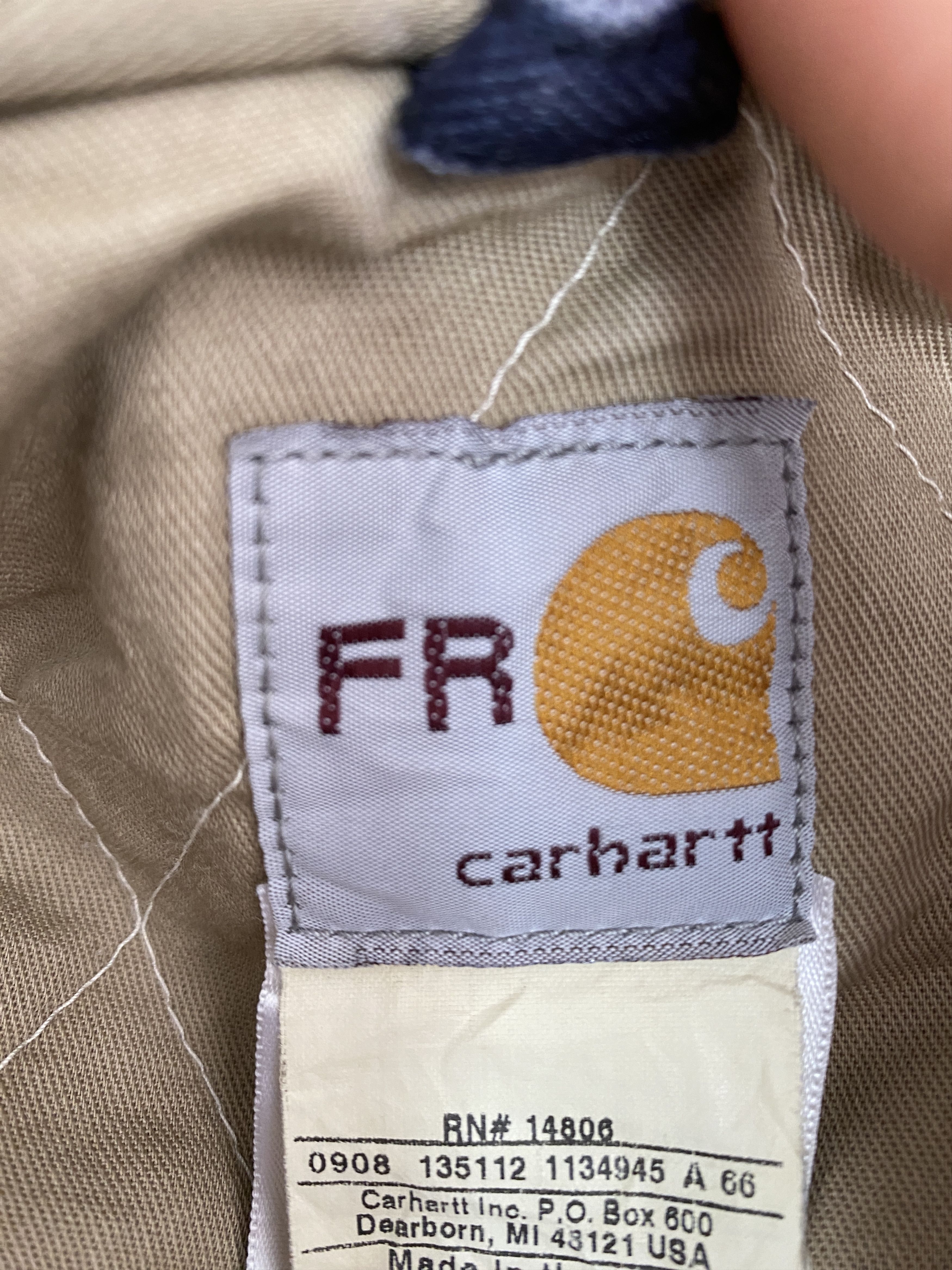 Carhartt Rare Carhartt Flame Resistant Asap Rocky FrJ184 DNY Siz M Size US M / EU 48-50 / 2 - 13 Thumbnail