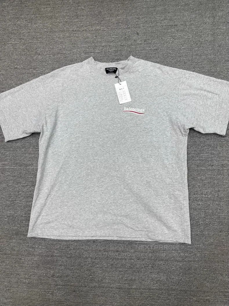 Balenciaga Balenciaga Coca-Cola T-shirt with embroidered logo in grey Size US L / EU 52-54 / 3 - 1 Thumbnail