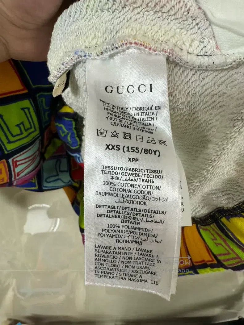 Gucci Gucci Square letter full print half-zipper sweatshirt Size US XXS / EU 40 - 4 Thumbnail