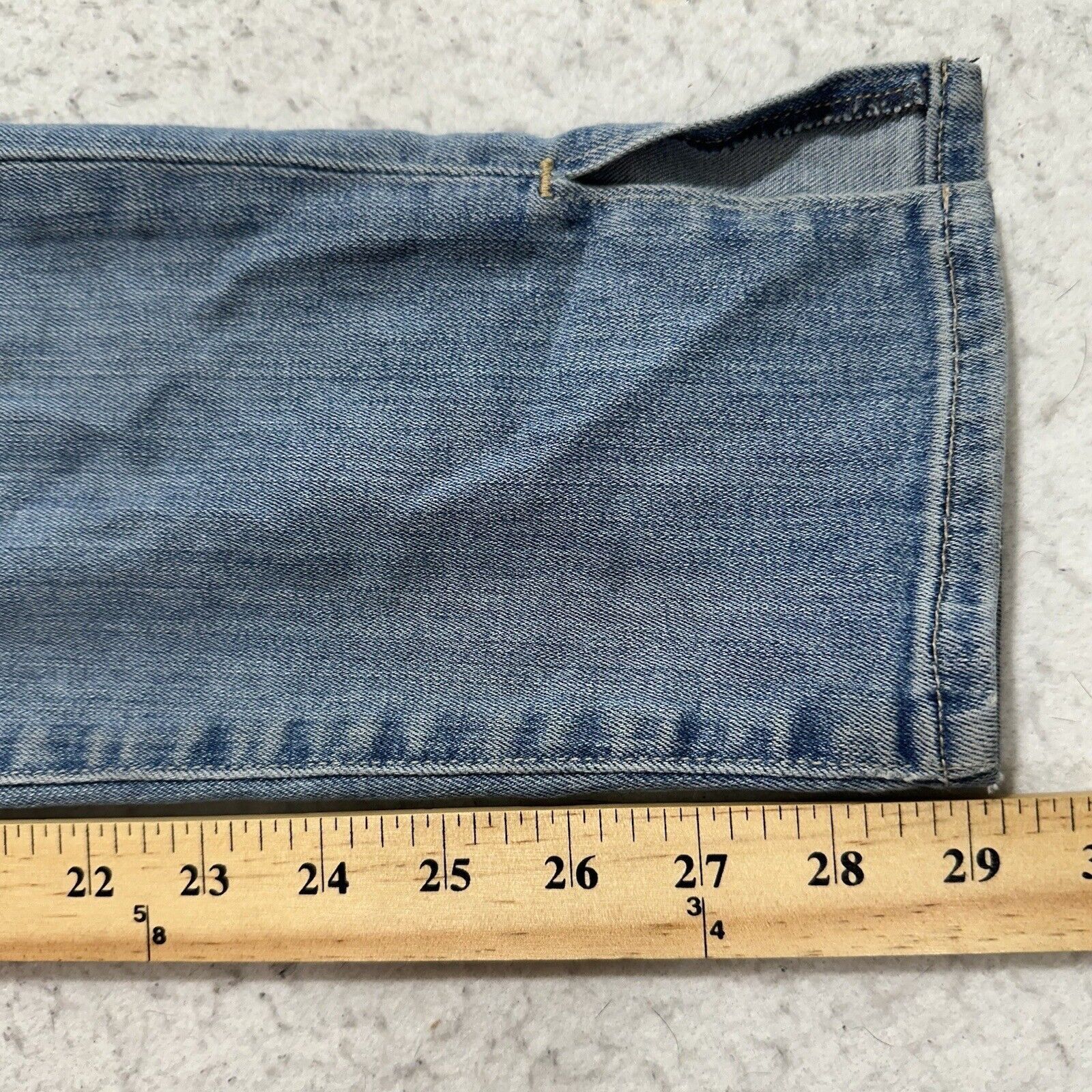 Lucky Brand Lucky Brand 6 / 28 Skinny Mid Rise Blue Stretch Jeans 30x29 Size 28" / US 6 / IT 42 - 13 Thumbnail