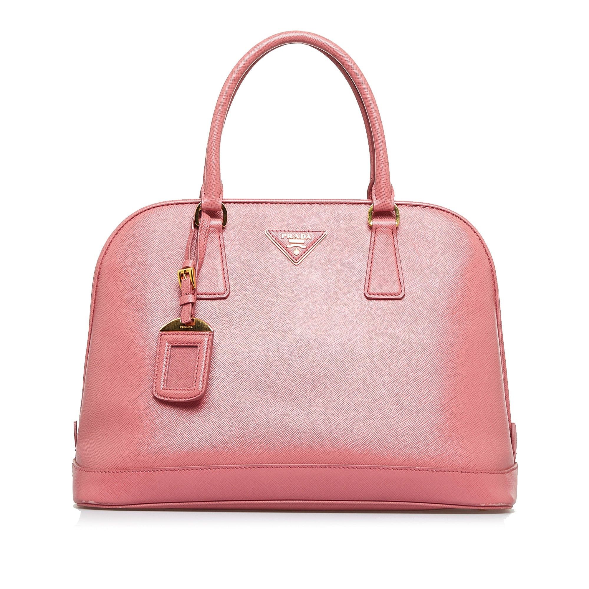 image of Prada Saffiano Lux Promenade Pink, Women's