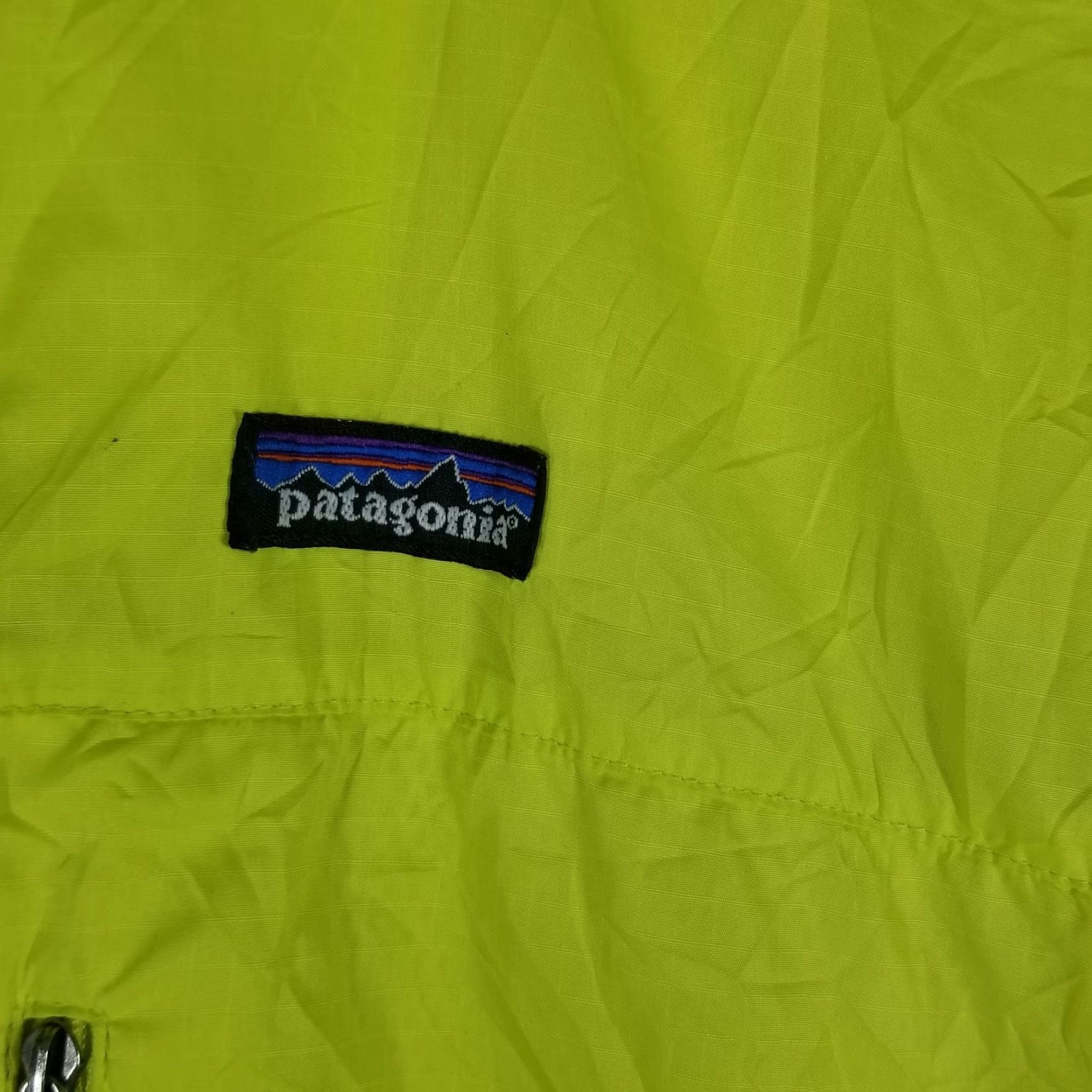 Patagonia Patagonia Velocity Shell Windbreaker Jacket Womens Large Zip Light Neon Running Size L / US 10 / IT 46 - 2 Thumbnail