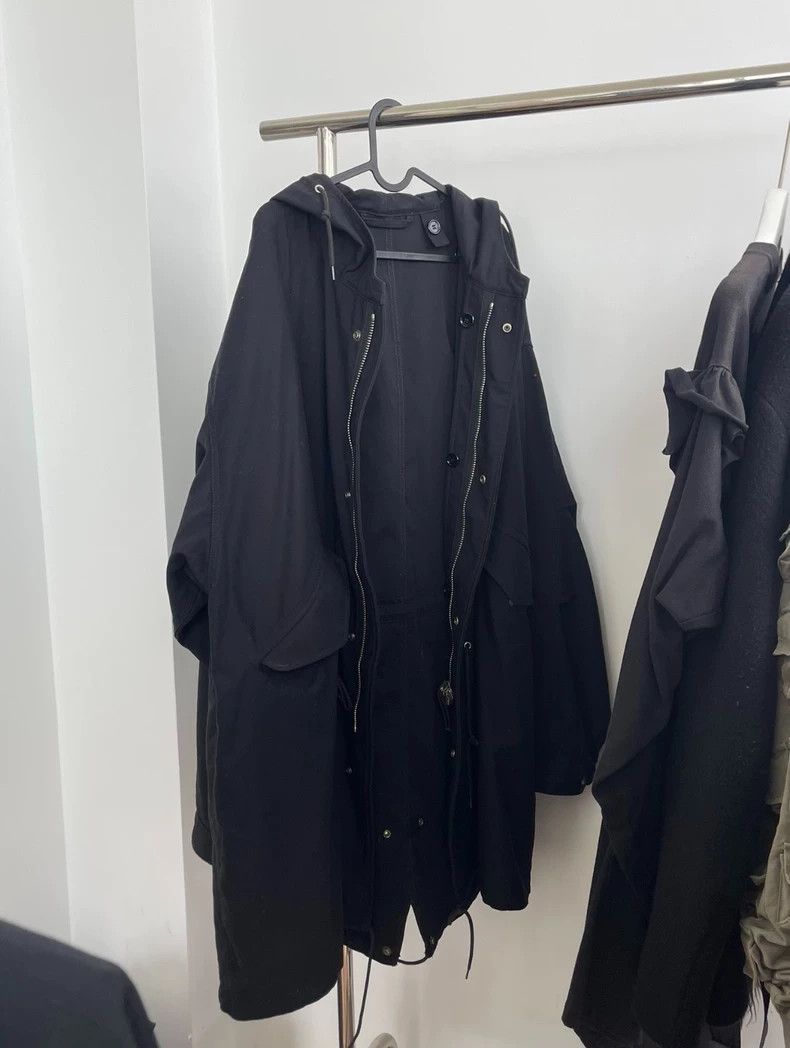Raf Simons raf simons 19aw Butterfly Parka Coat Size US M / EU 48-50 / 2 - 2 Thumbnail