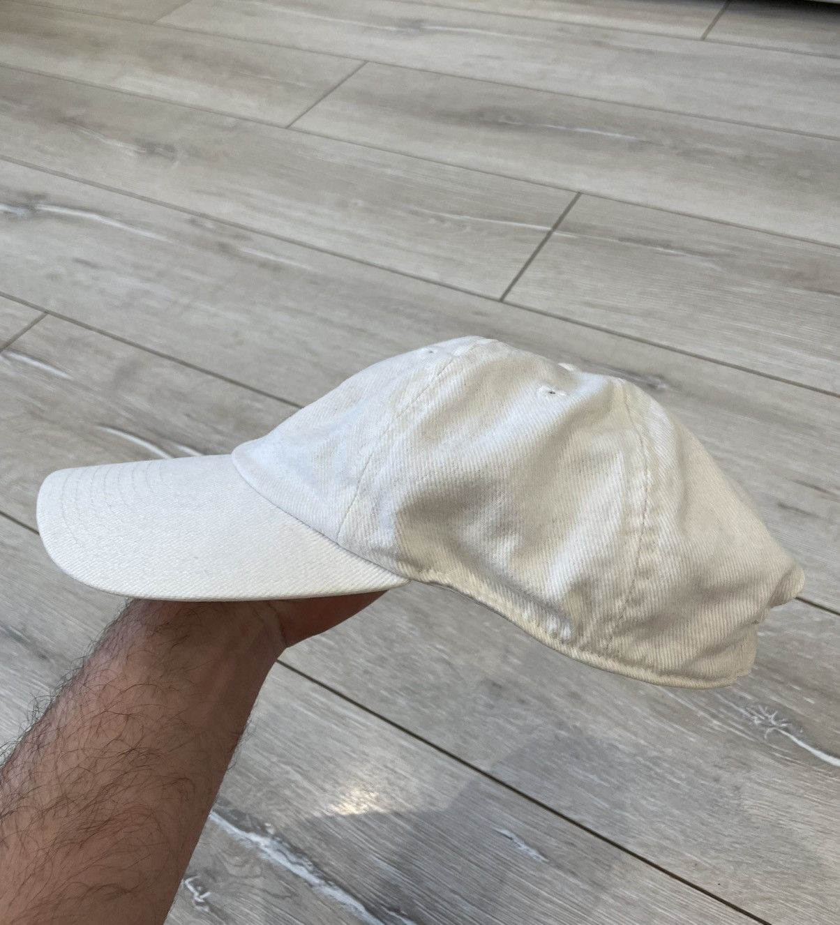 Nike × Vintage Vintage Nike Hat Cap Strapback Swoosh Cotton Twill 90s VTG Size ONE SIZE - 3 Thumbnail