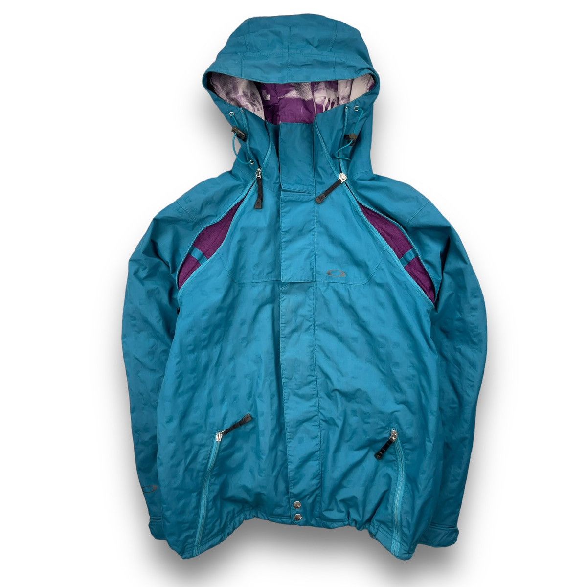 image of 2009 Oakley Technical Ventilated Jacket in Blue, Men's (Size Medium)