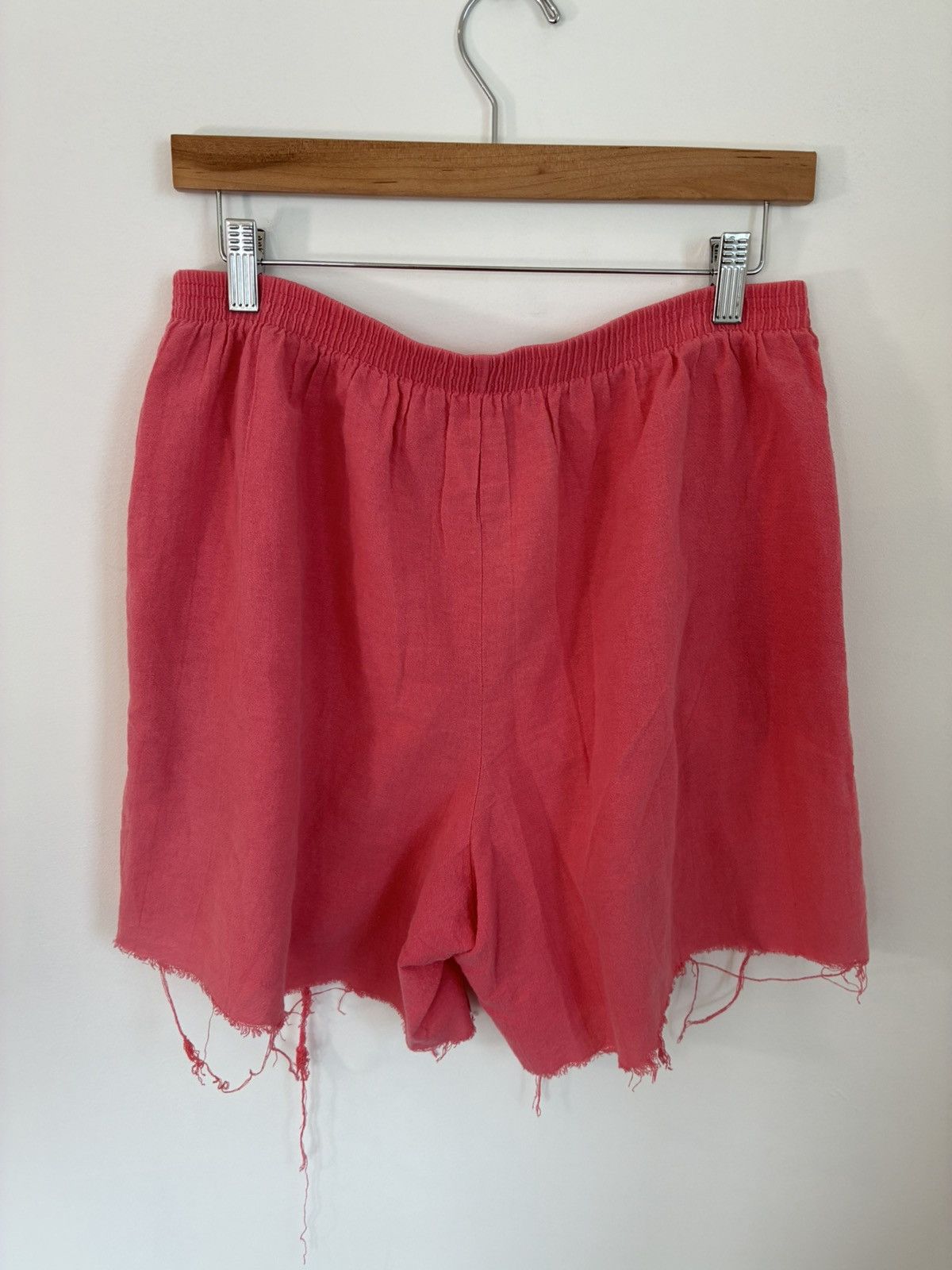 Thrashed Vintage Faded Pink Lightweight Shorts