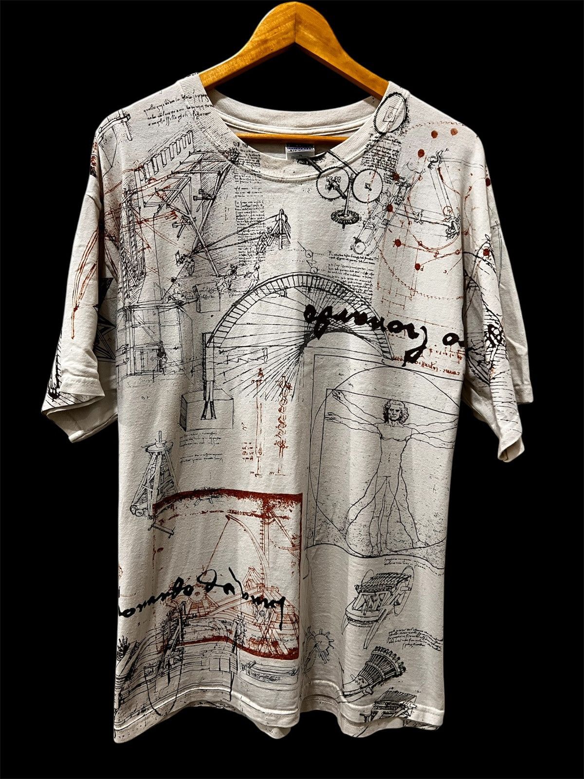 Vintage VINTAGE LEONARDO DA VINCI 90’s Size US XL / EU 56 / 4 - 1 Thumbnail
