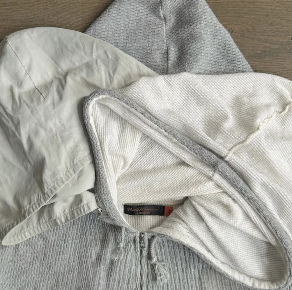 Undercover undercover aw05 triple hood thermal sweatshirt Size US M / EU 48-50 / 2 - 2 Thumbnail