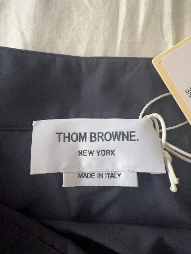 Thom Browne Thom Browne Classic navy blue skirt Size 24" / US 00 / IT 34 - 6 Thumbnail