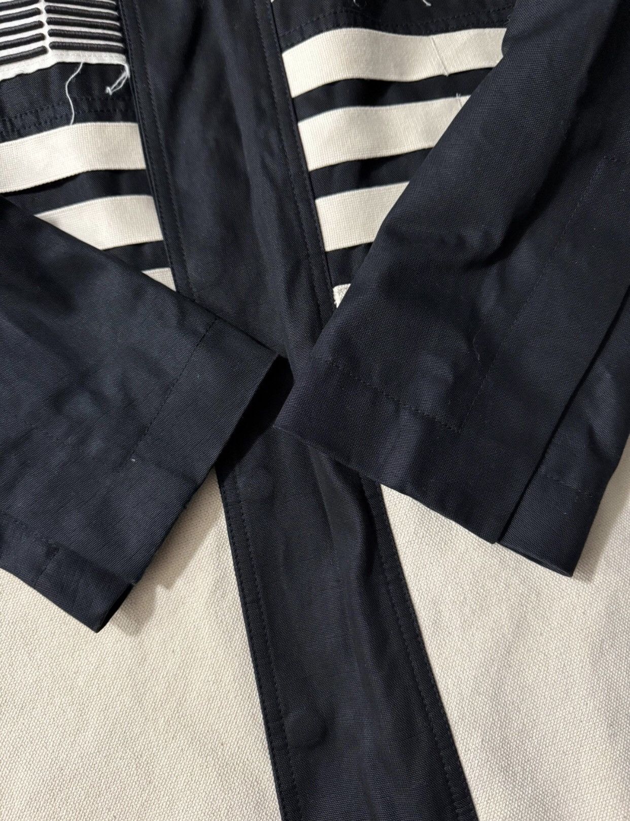 Rick Owens Rick Owens Ro mainline show, mainline black and white jacket Size US L / EU 52-54 / 3 - 5 Thumbnail
