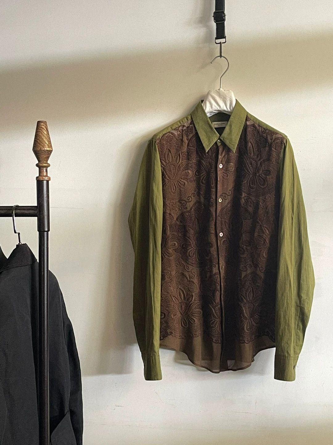 Dries Van Noten Dries Van Noten Lace Hollow Shirt Size US S / EU 44-46 / 1 - 1 Thumbnail