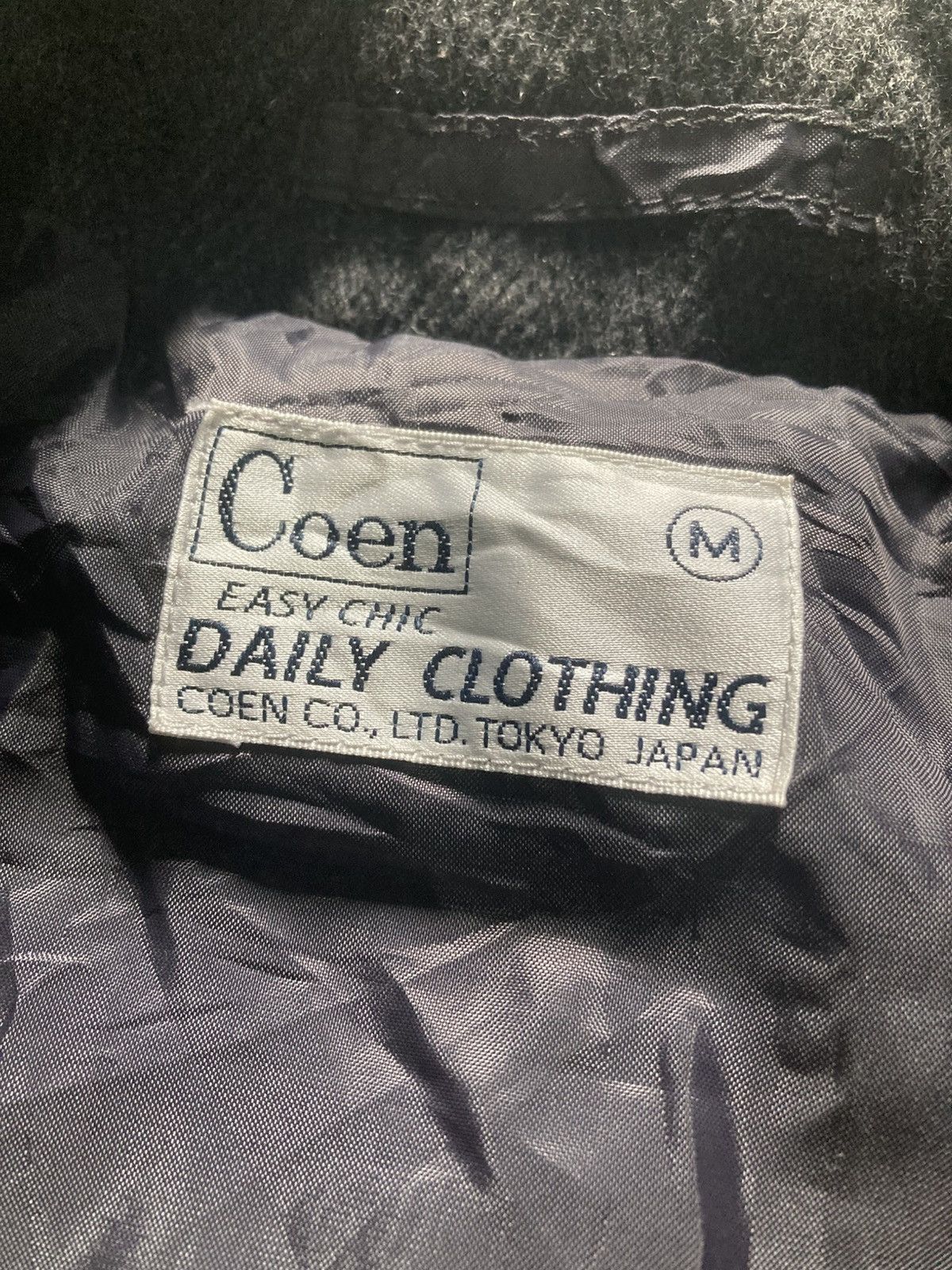Japanese Brand × Vintage Vintage Coen Wool Duffle Coats Jacket Size US M / EU 48-50 / 2 - 6 Thumbnail
