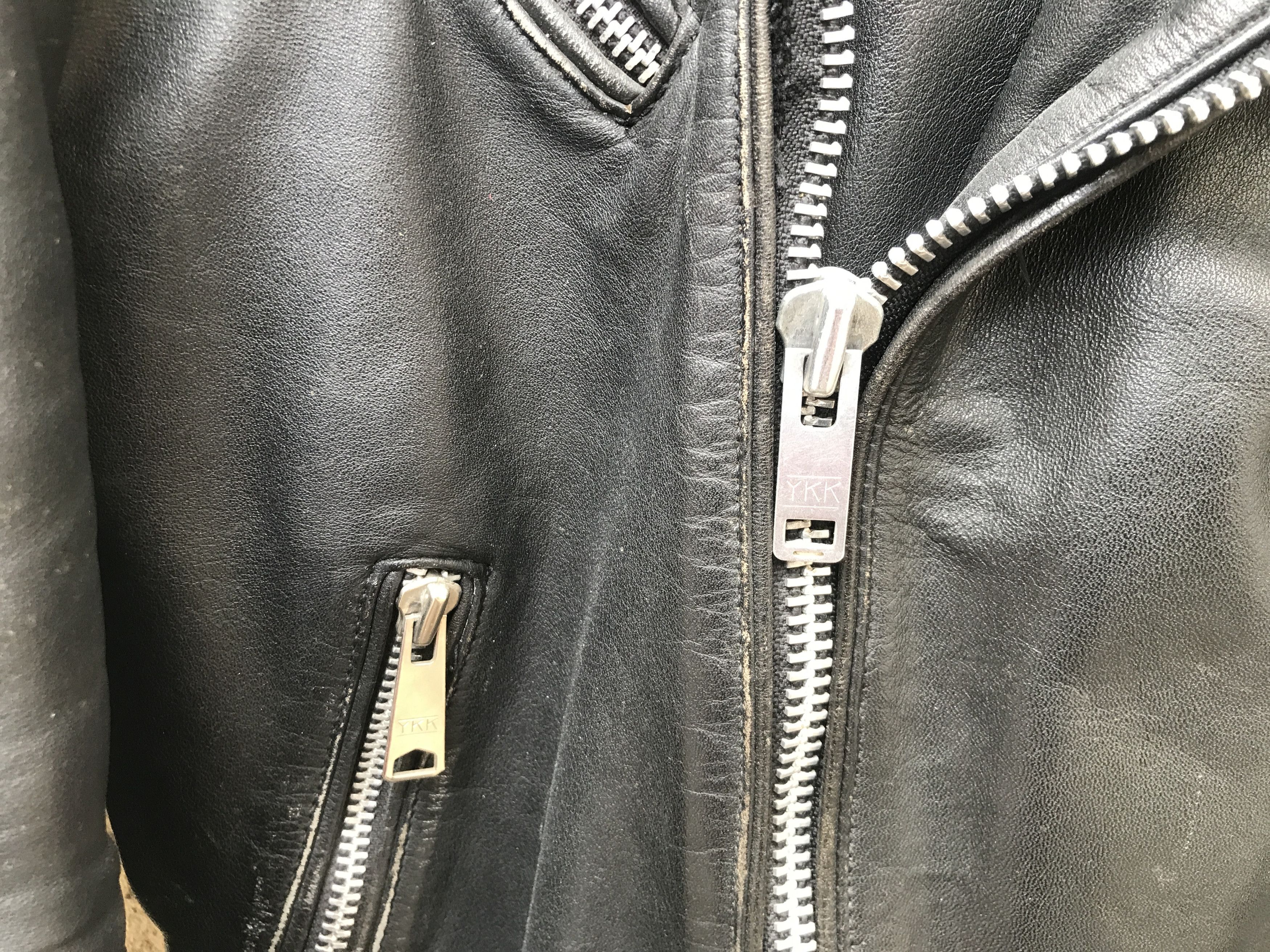 Vintage Rare Vintage 80s German Motorcycle Leather Biker Jacket Size US M / EU 48-50 / 2 - 11 Thumbnail