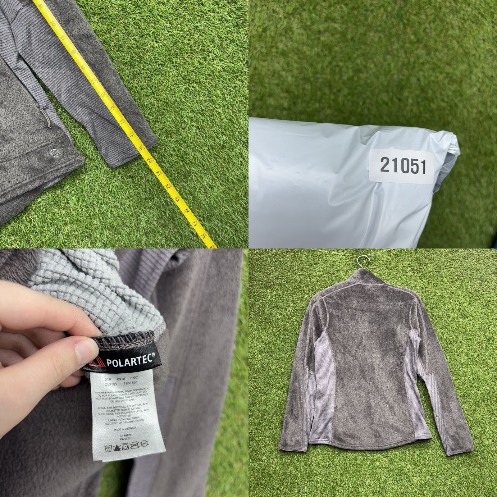 Mountain Hardwear Mountain Hardwear Sable Jacket Womens Small Full Zip Windproof Fleece Size S / US 4 / IT 40 - 8 Thumbnail