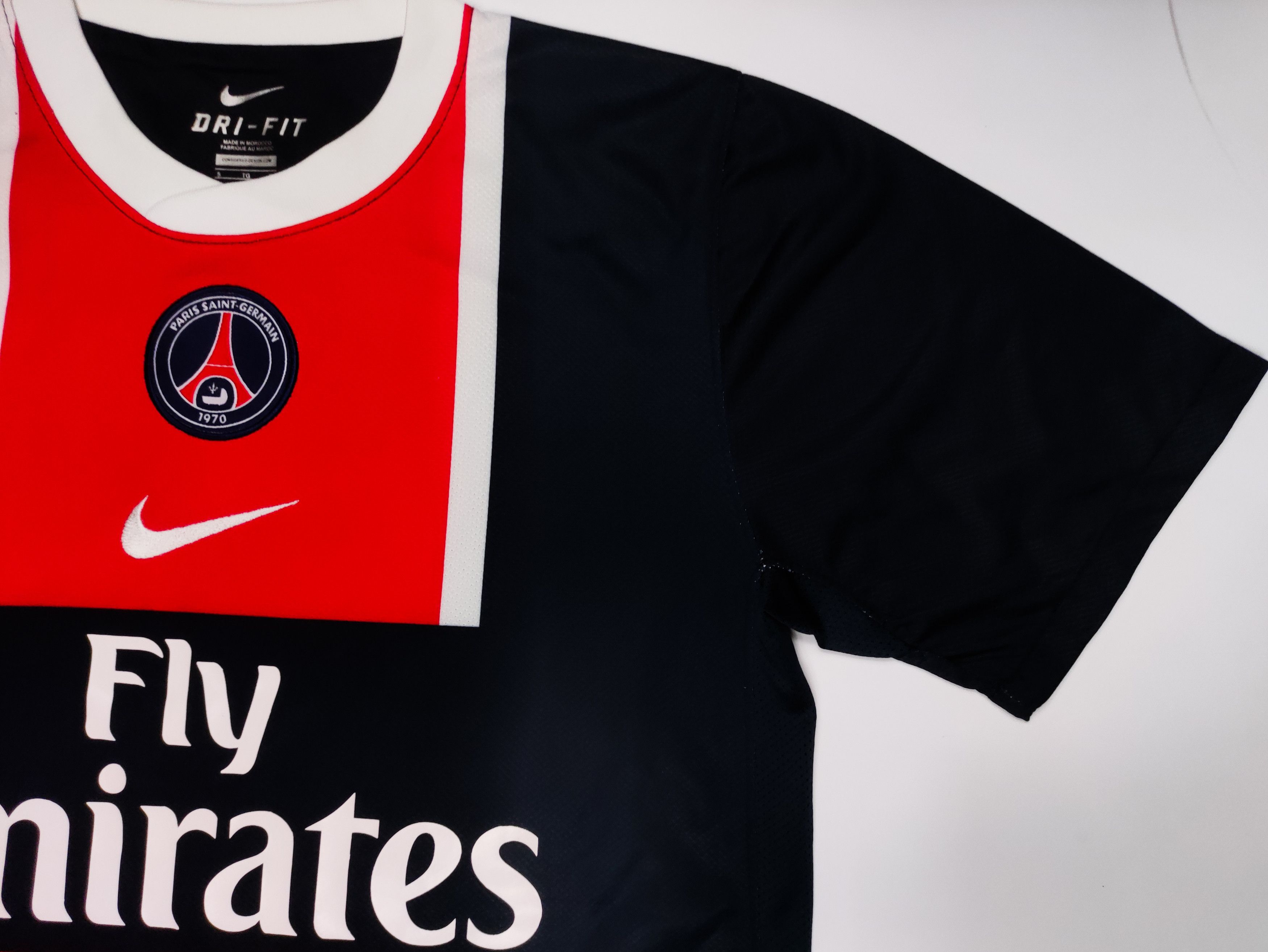 Nike Paris Saint-Germain 2011 2012 Nike Home Shirt Kit Jersey Size US S / EU 44-46 / 1 - 8 Thumbnail