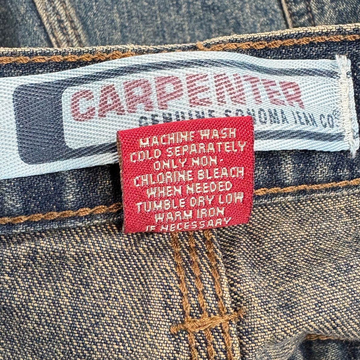 Sonoma Sonoma Goods Men's Carpenter Denim Jean Shorts Size 40 Size US 40 / EU 56 - 4 Thumbnail