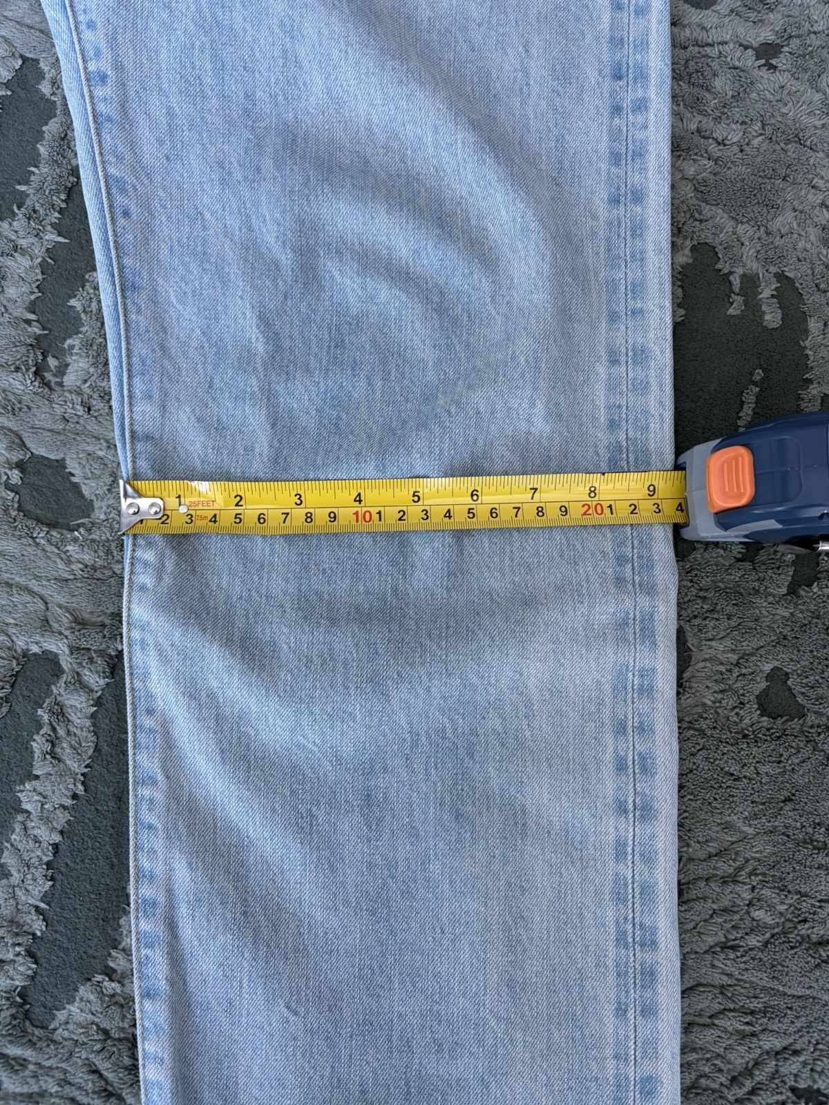 Noah Made In USA Light Blue Stonewash Selvedge Five Pocket Denim Size US 32 / EU 48 - 11 Thumbnail