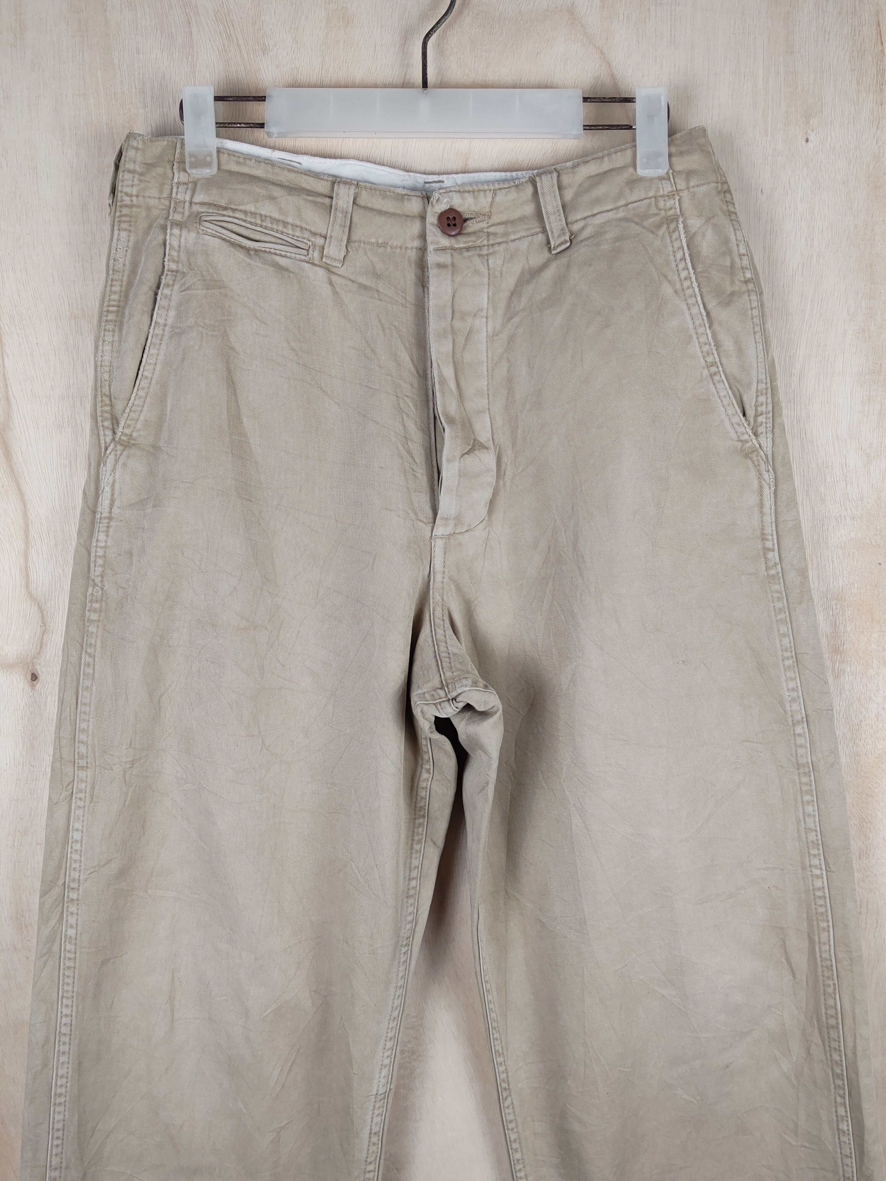 Edwin Edwin Beige vintage cargo Casual Pants #S2443 Size US 29 - 2 Thumbnail