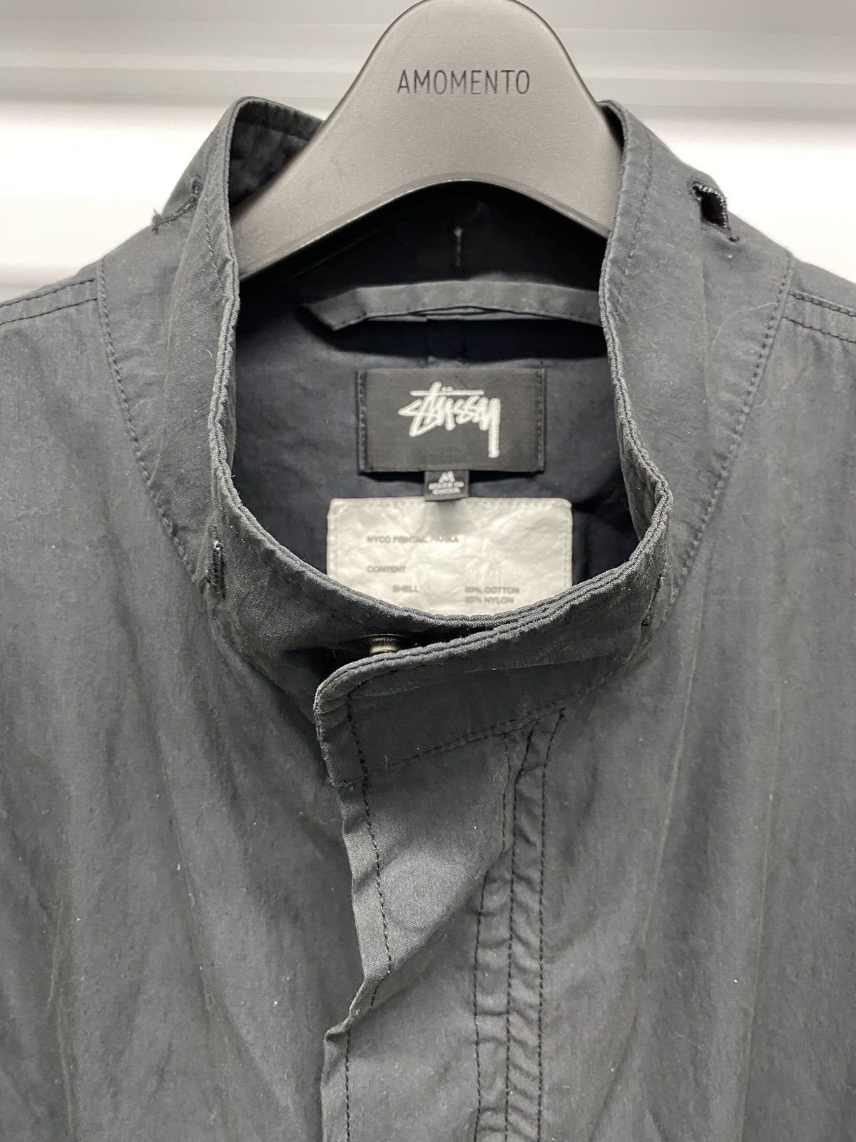 Stussy Stussy Nyco Fishtail Parka 'Black' - Medium Size US M / EU 48-50 / 2 - 4 Thumbnail