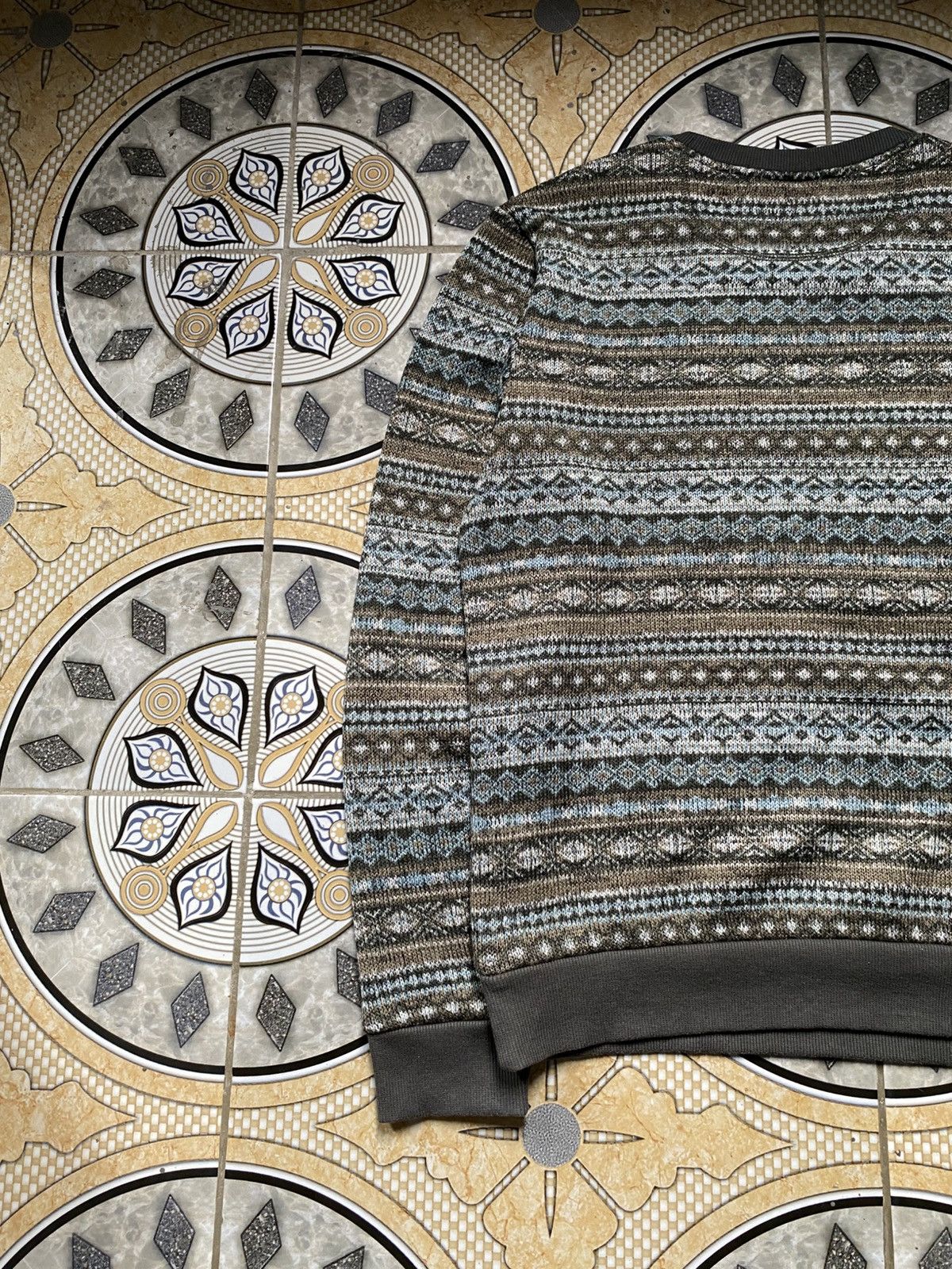 Other TOPTEN Vintage Fair Isle Knit Sweater - Grandpa Style. Size US M / EU 48-50 / 2 - 6 Thumbnail
