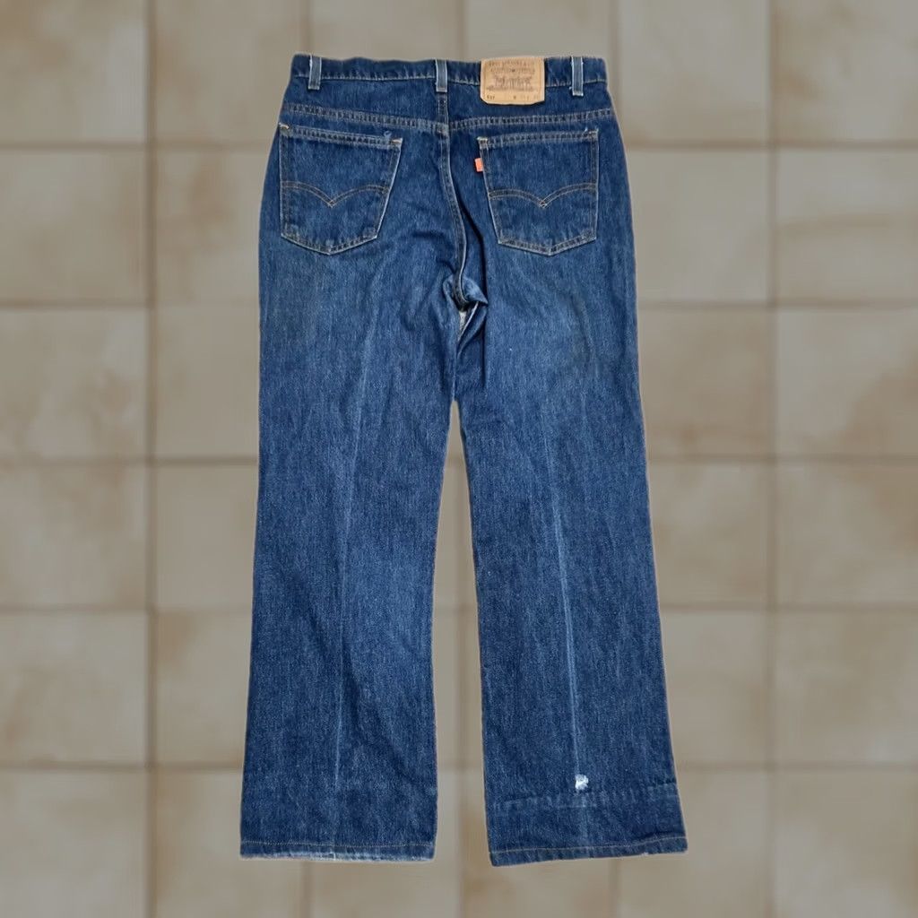 Levi's Vintage 90s Levis Jeans 517 35x26 Bootcut Flare Dark Wash
