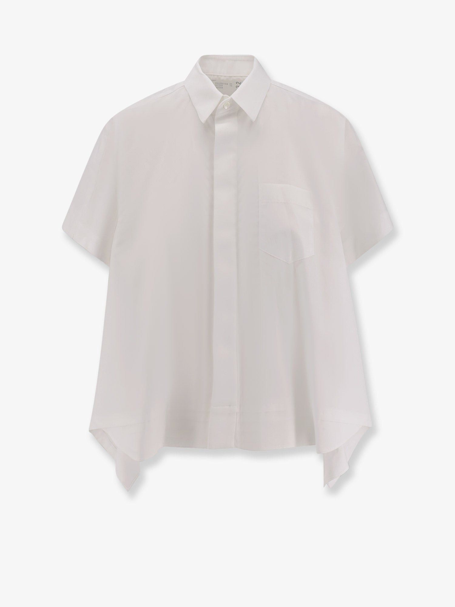 Cotton Blend Poplin Shirt
