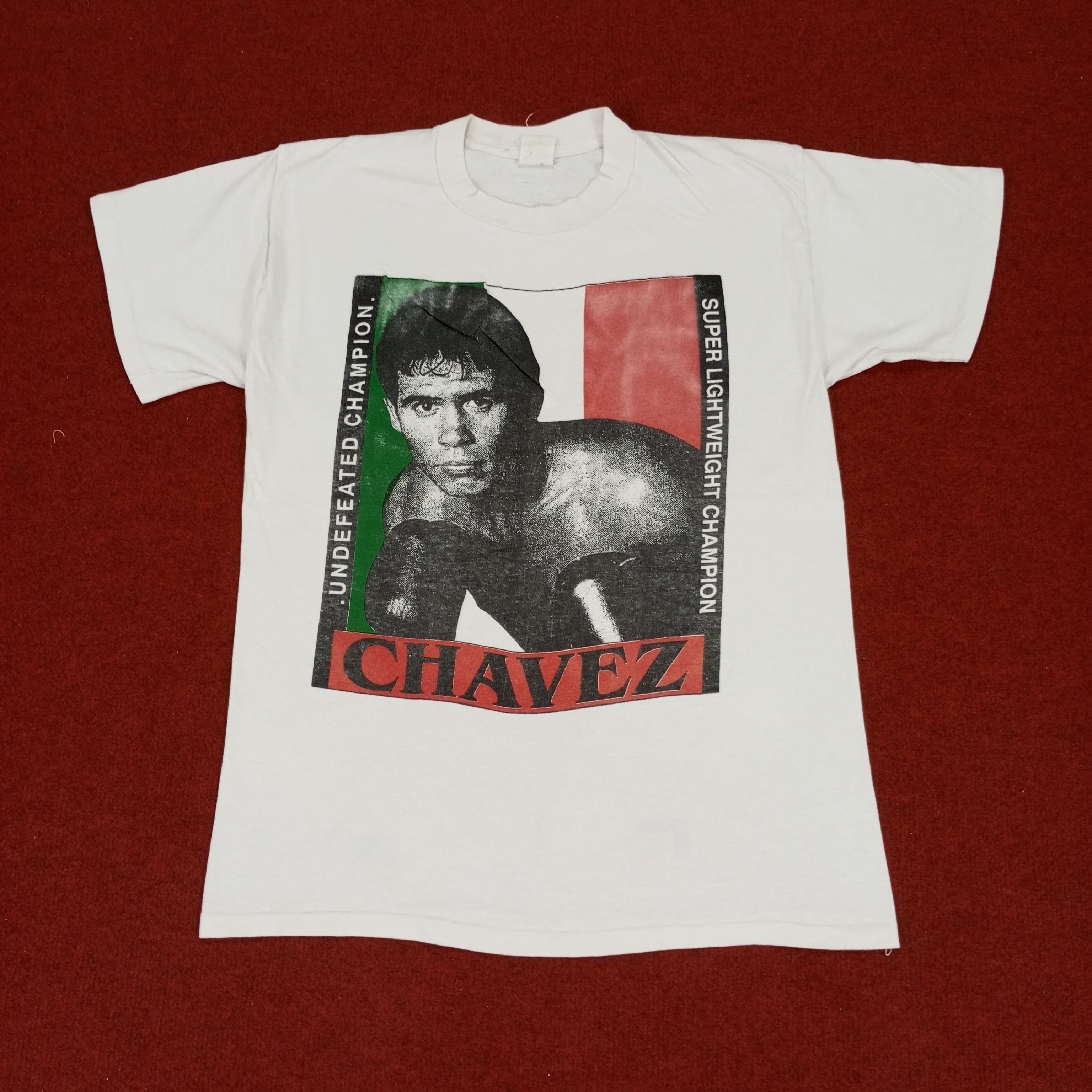 Vintage Chavez Boxing Phototees Style Vintage Tshirt Size US M / EU 48-50 / 2 - 1 Thumbnail