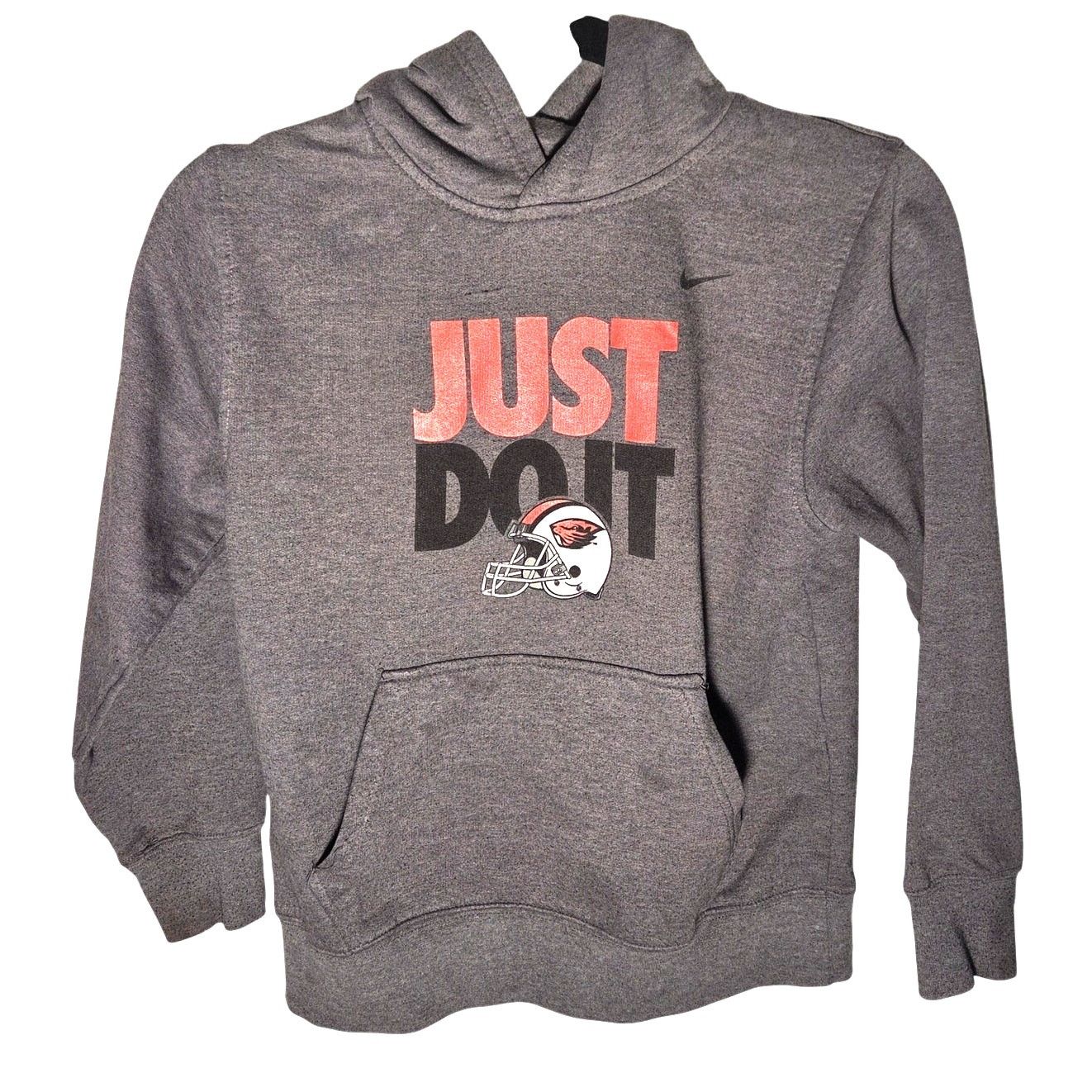 Nike Cozy Grey Nike Oregon State Beavers Hoodie - Men's Medium Size US M / EU 48-50 / 2 - 1 Thumbnail