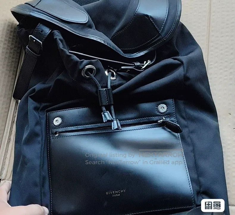 Givenchy Givenchy Classic Black Backpack Size ONE SIZE - 6 Thumbnail