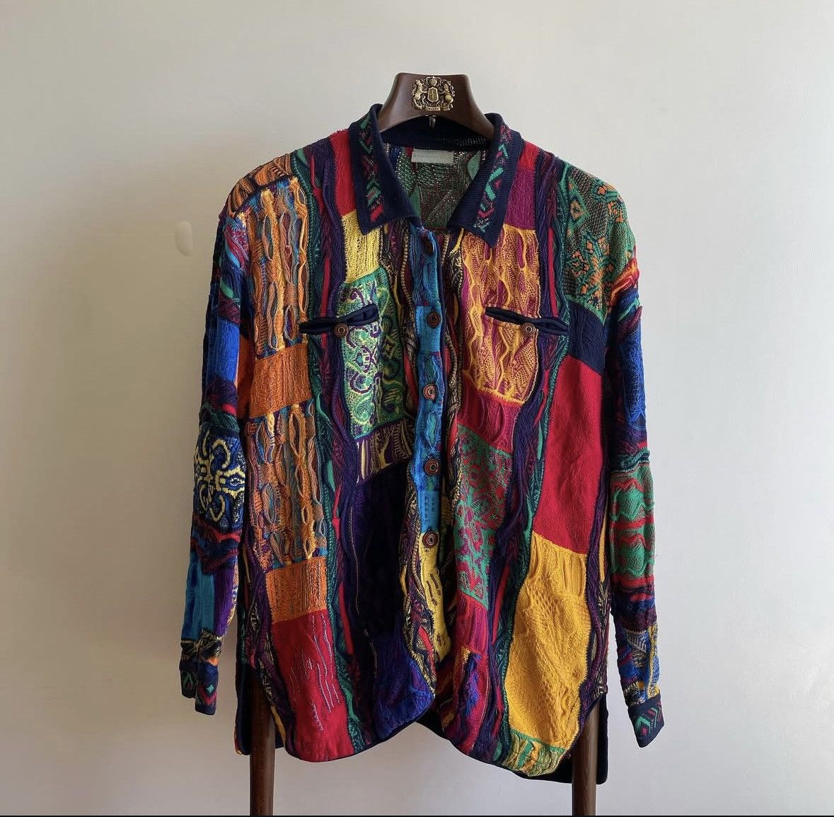 Coogi Rare Coogi Buttondown Sweater Size US L / EU 52-54 / 3 - 4 Thumbnail