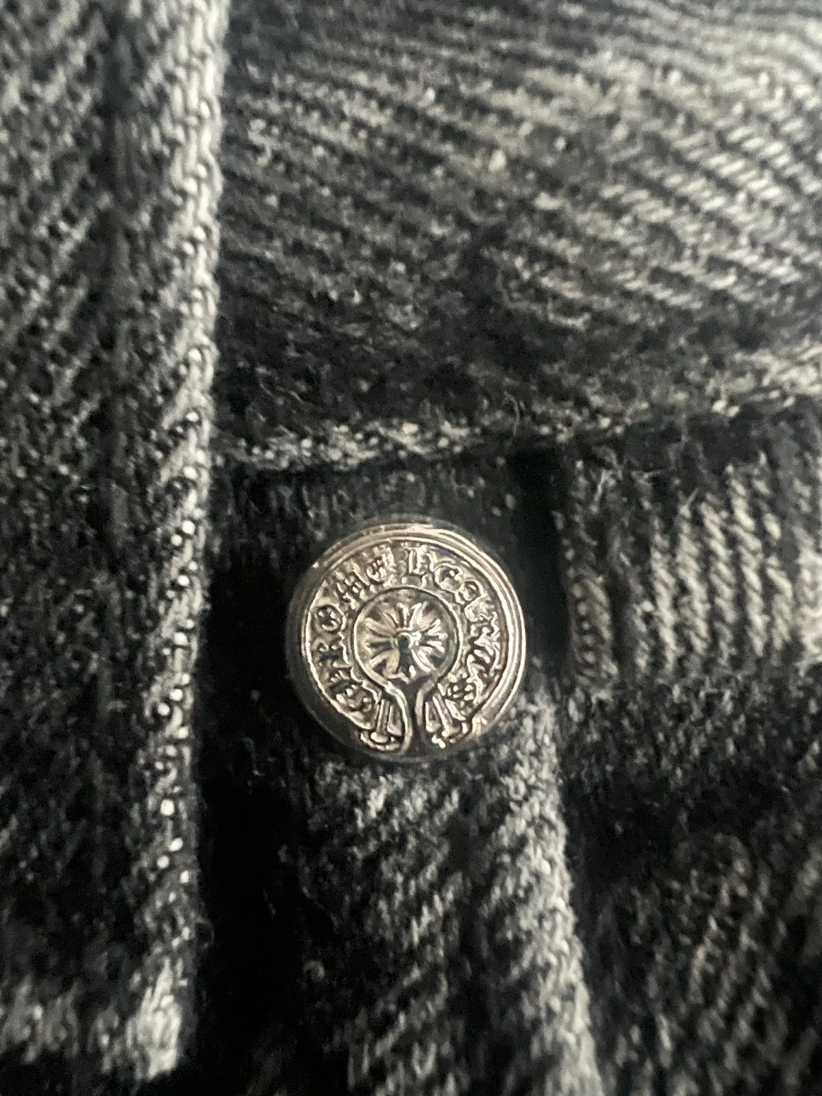Chrome Hearts Chrome Hearts black & red cross patch denim Size US 34 / EU 50 - 4 Thumbnail