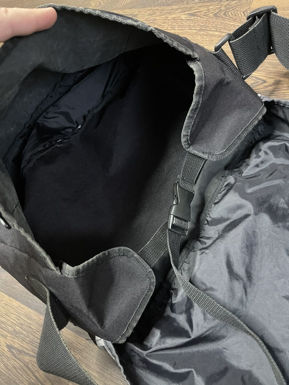 Nike × Vintage Nike Vintage BASIC Logo School Bag 90’s Size ONE SIZE - 6 Thumbnail