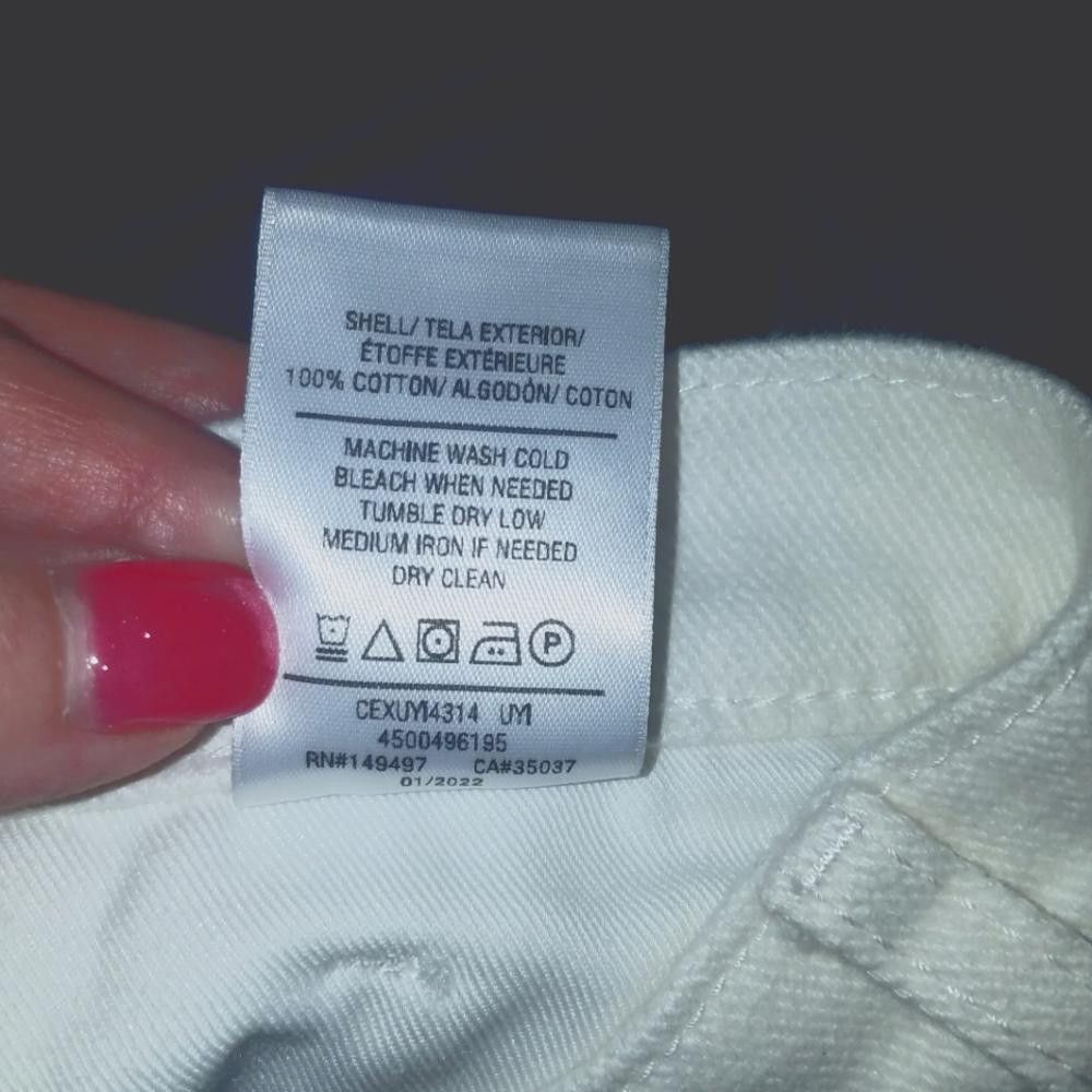 Designer Joe's Jean's White Jean Shorts Size 28 Size 28" / US 6 / IT 42 - 5 Thumbnail