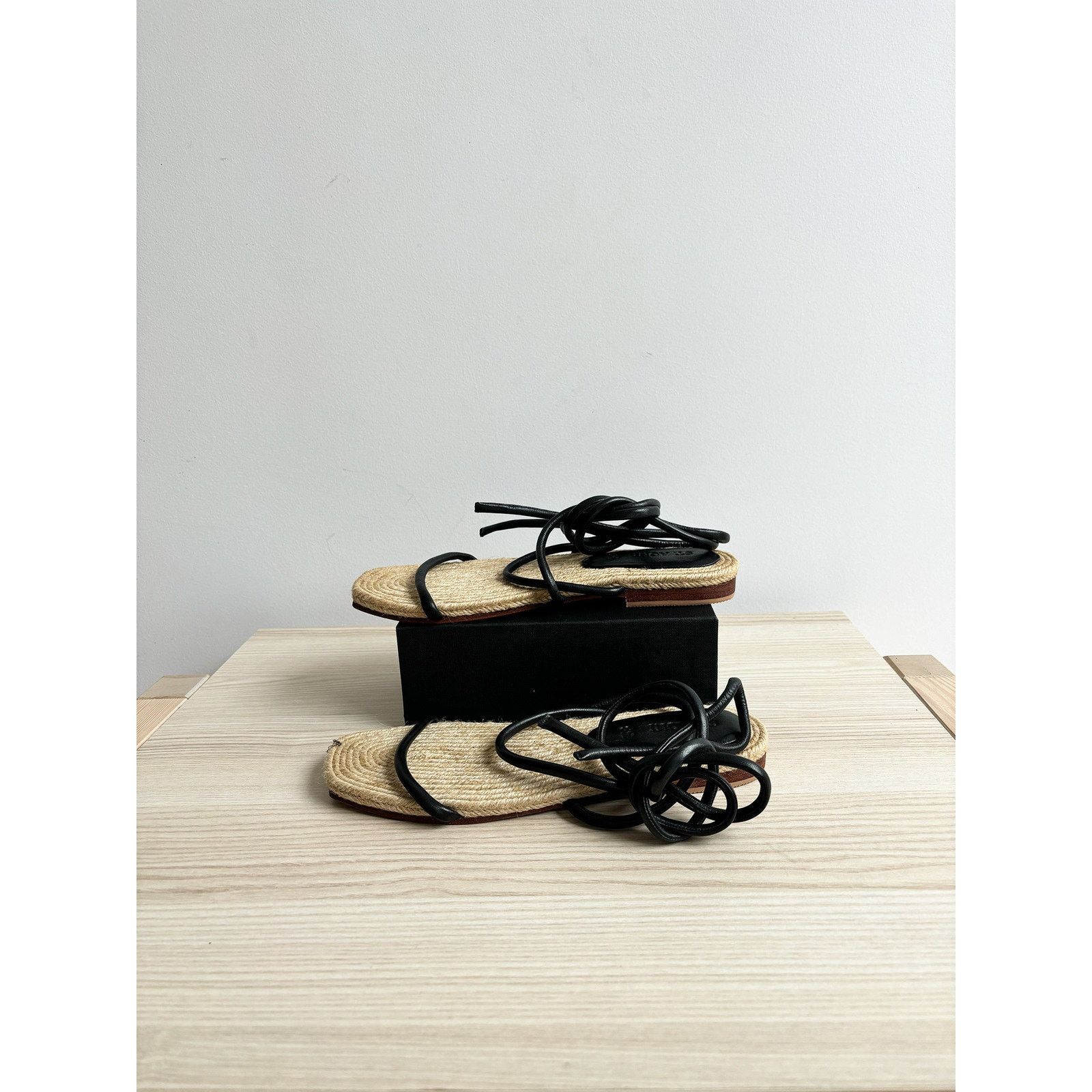 St. Agni Espadrille Sandals Size US 7.5 / IT 37.5 - 4 Thumbnail
