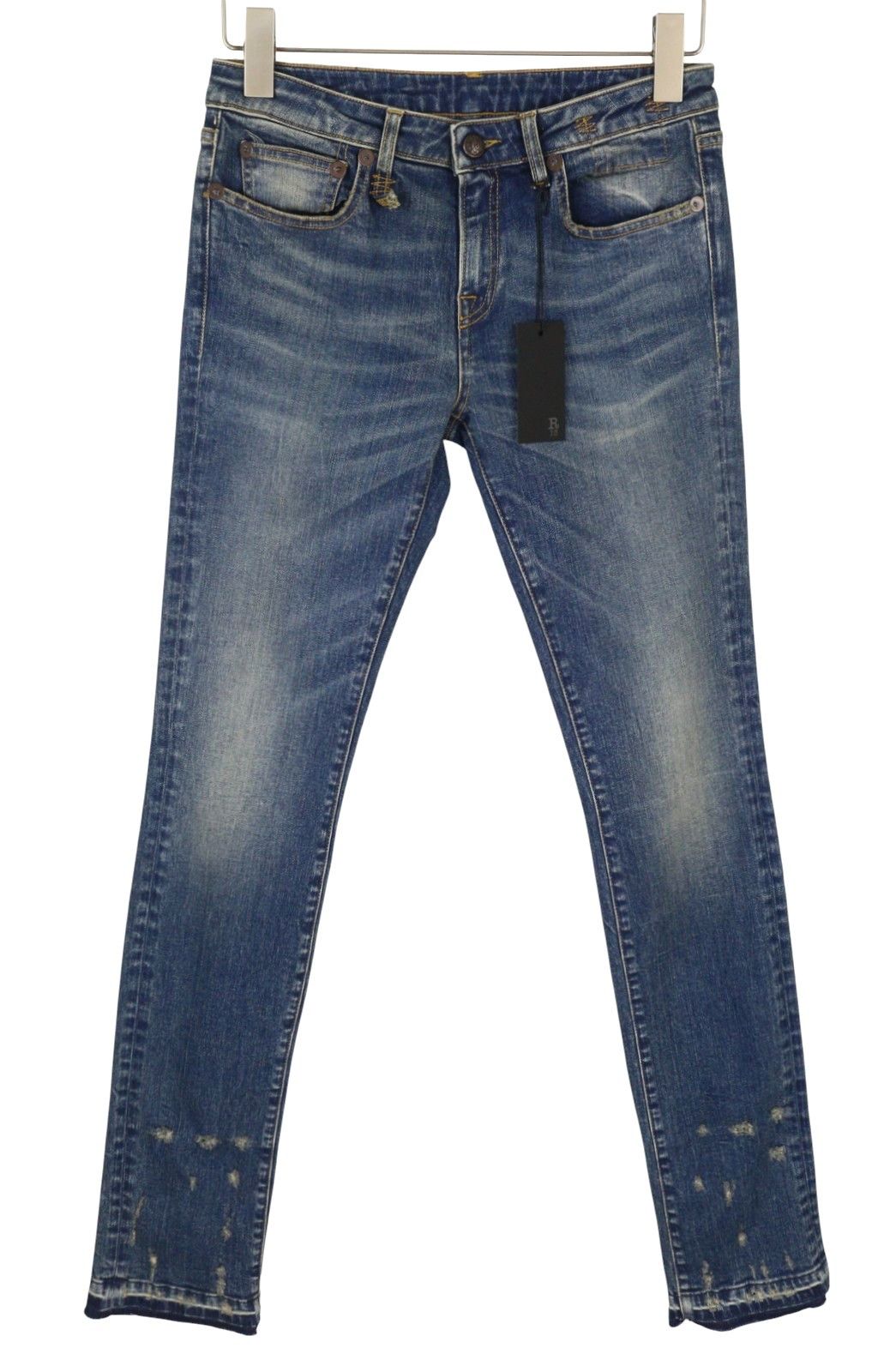 R13 KATE SKINNY 27 Kinsley Blue Stretch Jeans 87214 Size 27" / US 4 / IT 40 - 4 Thumbnail