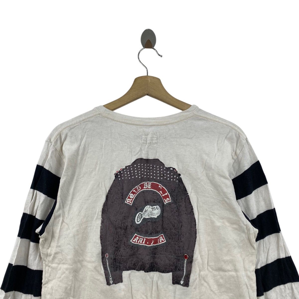 Japanese Brand × Kapital Kountry KAPITAL KOUNTRY Japanese Brand Ivory Double Collar Stripes Size US M / EU 48-50 / 2 - 4 Thumbnail