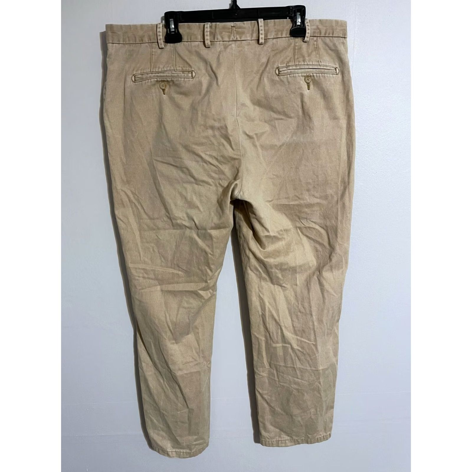 Peter Millar Peter Millar Preppy Pima Cotton Beige Khaki Pants - Men's 40x31 Flat Front Size US 41 - 2 Thumbnail