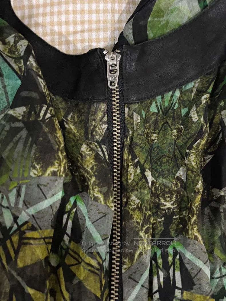 Helmut Lang Helmut Lang size 4 Runway Totem Print Double-Layered Silk D Size XL / US 12-14 / IT 48-50 - 7 Thumbnail