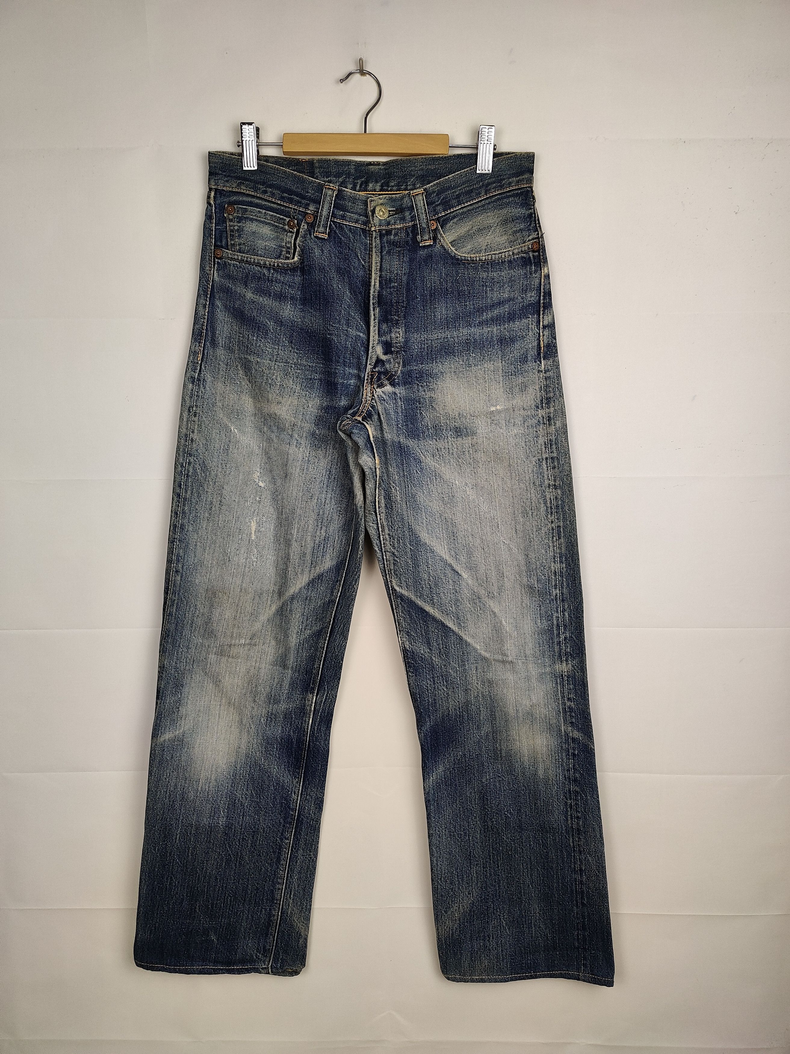 Sugar Cane × Vintage Vintage Selvedge Sugar Cane Denim Pant Size US 29 - 1 Thumbnail