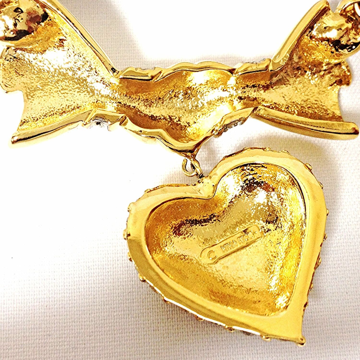Nina Ricci MINT. Vintage Nina Ricci golden chain statement necklace Size ONE SIZE - 4 Thumbnail