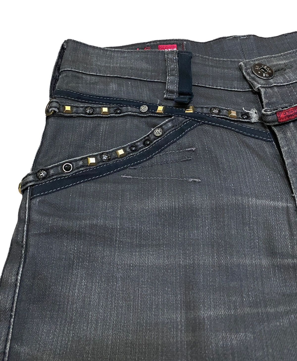 14th Addiction Rare Design Vintage Marithe Francois Girbaud Jeans 1990s Size US 30 / EU 46 - 8 Thumbnail