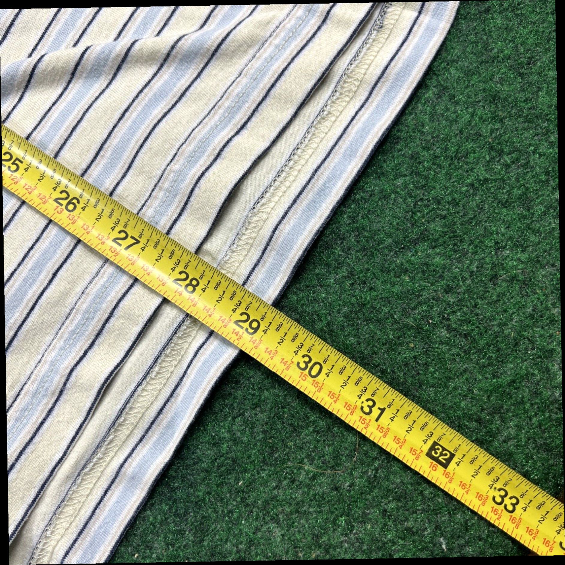 Vintage Vintage 90’s Windham Pointe Men's Golf Polo Shirt Size XL Striped Yellow Blue Size US XL / EU 56 / 4 - 7 Thumbnail